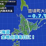 北海道は全地点真冬日に　週末はさらに寒さ厳しく