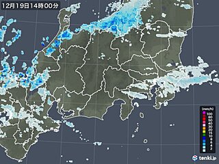 関東南部に雨雲　羽田空港ではアラレ　夕方にかけて　にわか雨に注意