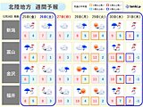 北陸　あす25日から26日は再び雪　年末は大雪のおそれ