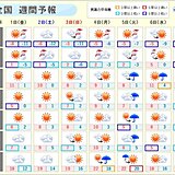 週間天気　年明けも寒波続く　外出は最小限に