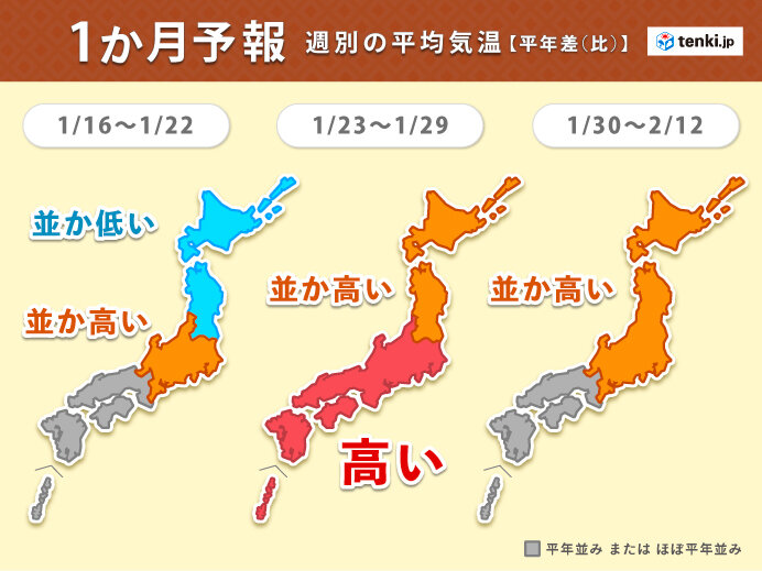 1か月予報　この先は高温傾向　早期天候情報も発表　季節外れの暖かさ