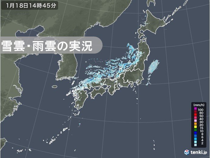 日本海側　雲が発達しやすく落雷も