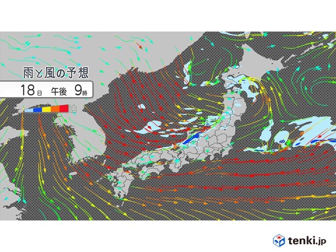 あすにかけて北海道～北陸は暴風雪に警戒　日本海側は落雷や竜巻などに注意