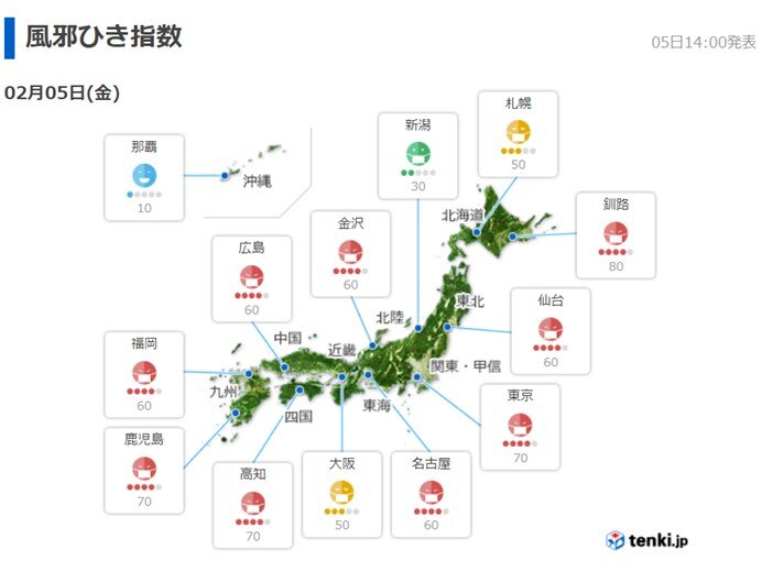 まだまだ風邪シーズン　手洗いうがいはこまめに