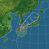 3日　台風　九州北部に接近　大雨暴風警戒