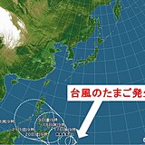 今年最初　台風1号発生か　カロリン諸島に台風のたまご