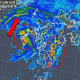 台風7号九州接近 暴風や土砂災害に警戒