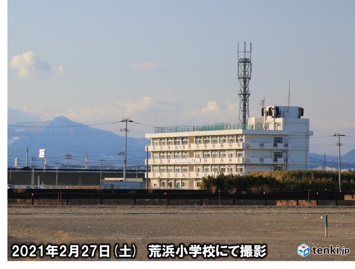 震災遺構　荒浜小学校