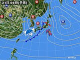 関西　今夜からあす21日にかけて雨風ともに強まる所も