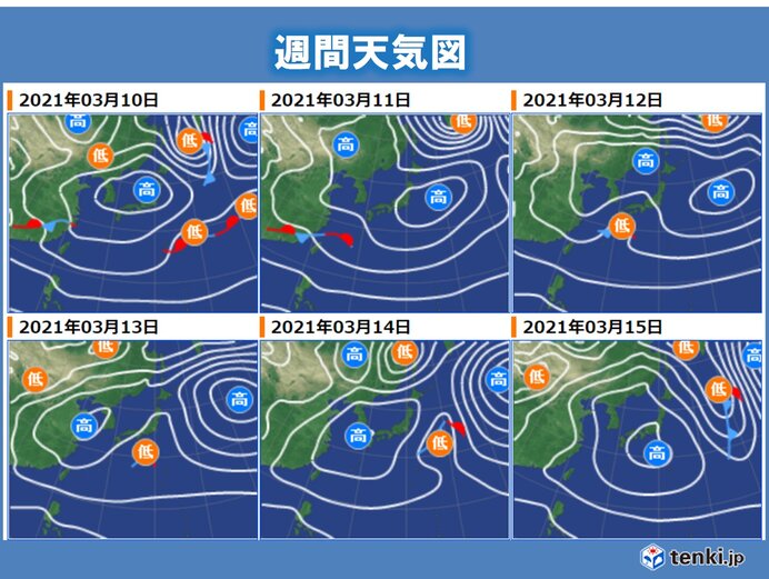 天気の傾向