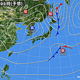 東北　10日未明から日本海側中心に雪や雨　日中晴れても風冷えに