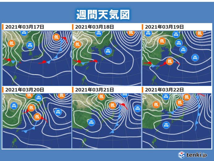 天気の傾向