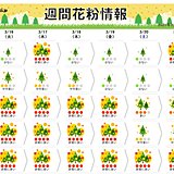 この先も　万全の花粉対策を　東海や関東、東北南部　「非常に多い」