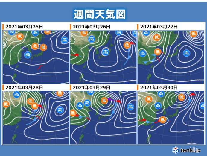 天気の傾向