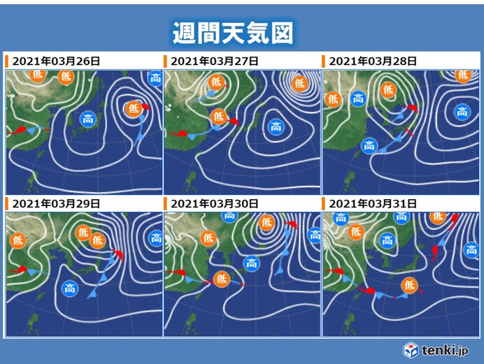 天気の傾向