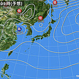 あす25日　所々で雨雲が湧く　折り畳みの傘を　週末～週明けは広く雨に