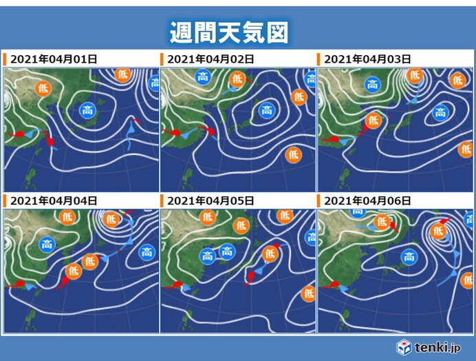 天気の傾向