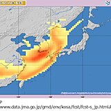 中国地方　あす16日(金)夜は傘の出番　17日(土)雨の後は黄砂再来か