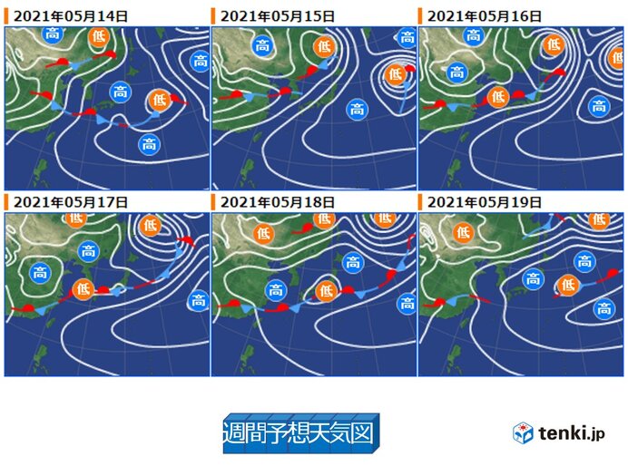 関西 この先晴れる日は少なく 梅雨のような天気に 日直予報士 2021年05月12日 日本気象協会 Tenki Jp