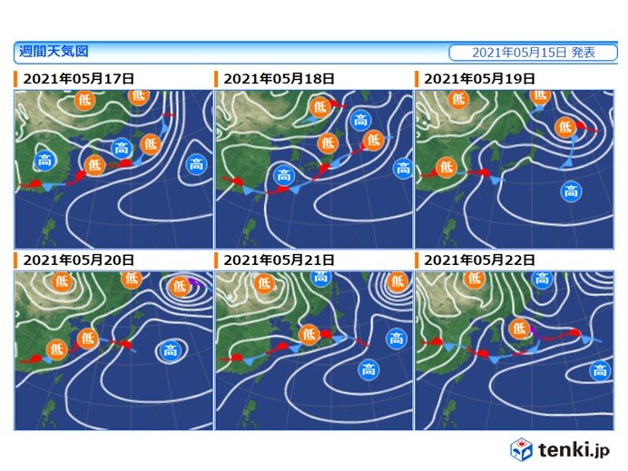 東北なども記録的に早い梅雨入りか　16日(日)～17日(月)は大雨の恐れ