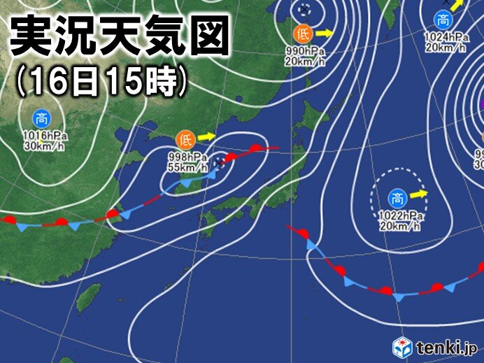 梅雨入り前の東北地方　17日早朝は激しい雨に