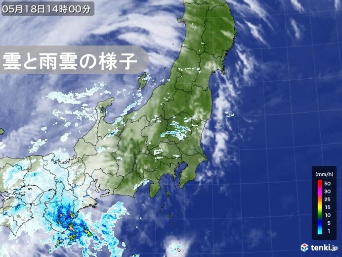 関東　きょう18日も湿度高め　宇都宮の最小湿度90%