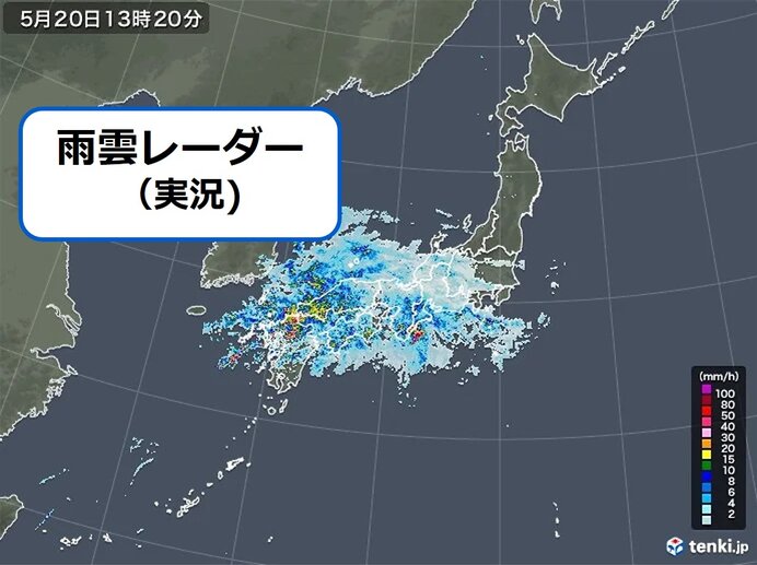 5月1位の記録的な大雨も 土砂災害警戒情報 警戒レベル4相当 発表中の所は 気象予報士 日直主任 21年05月日 日本気象協会 Tenki Jp
