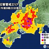 長野県や岐阜県などで土砂災害の危険性高まる　厳重な警戒を