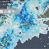 長野県や東海　午後も発達した雨雲かかる　土砂災害などに厳重警戒
