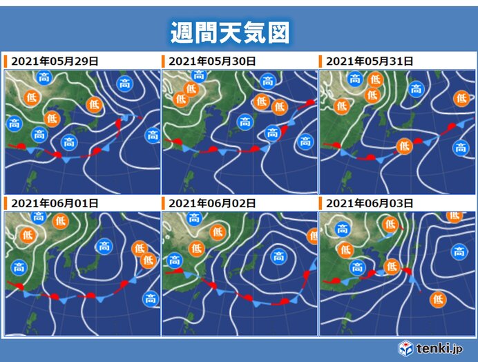 天気の傾向
