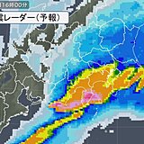 関東地方　雨のピークは昼過ぎ～夕方　激しい雨も　日中の気温は前日より大幅ダウン