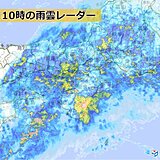 関西　27日昼過ぎまで非常に激しい雨の恐れ