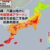 連日「熱中症警戒アラート」発表　知っておきたい　熱中症を引き起こす条件・応急処置