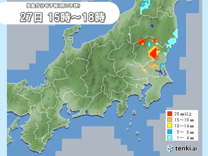 関東 北部で30 超え 午後は大気不安定 急な雨や雷雨に注意 気象予報士 日直主任 21年05月29日 日本気象協会 Tenki Jp