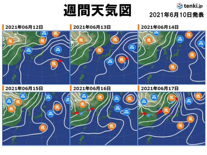 梅雨前線はどこへ?