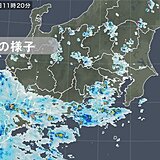 関東甲信　練馬や箱根で1時間に30ミリ以上の激しい雨　夜遅くにかけて大雨の恐れ