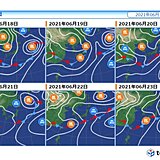 18日～19日は広く雨　来週も九州～関東を中心に雨続く　沖縄の梅雨明けは遅い?