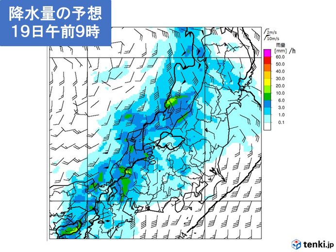 北陸　19日(土)は広く雨　来週は雲が広がりやすい　そろそろ梅雨入り?