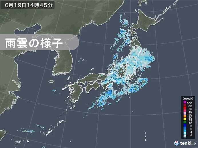 雨で気温上がらず 名古屋では朝9時以降未満で経過 21年6月19日 Biglobeニュース