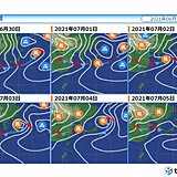 中国地方　今週は梅雨前線が北上　梅雨後半に向けて大雨への備えを万全に