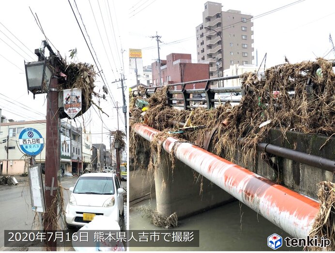 球磨川流域で甚大な被害