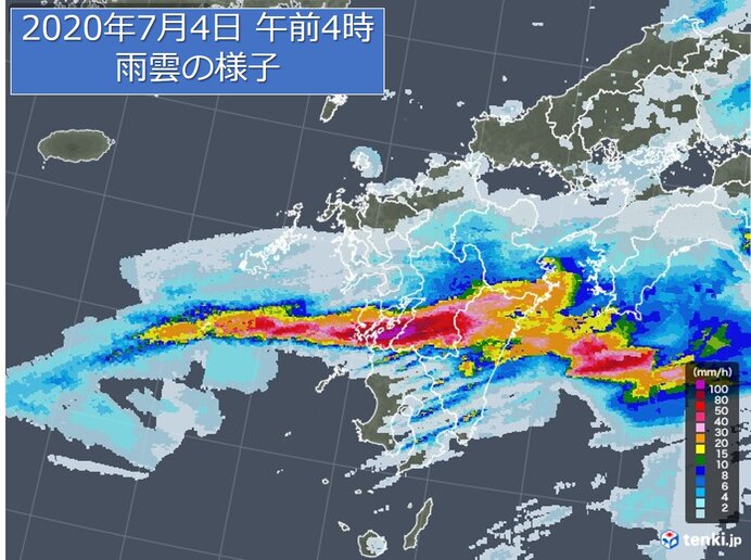 「令和2年7月豪雨」から1年　梅雨末期の豪雨に警戒を