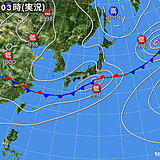 29日　沖縄は大雨による災害に厳重警戒　九州から北海道も不安定　局地的に雷雲発達