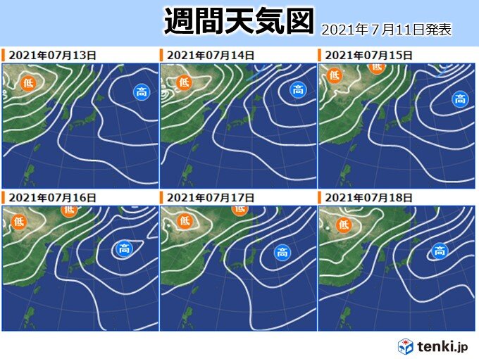 週間天気 晴れ間が出ても天気の急変に注意 Tenki Jp Goo ニュース