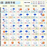 週間　梅雨の最盛期　あす5日は日本海側を中心に　7日頃は北陸を中心に大雨の恐れ