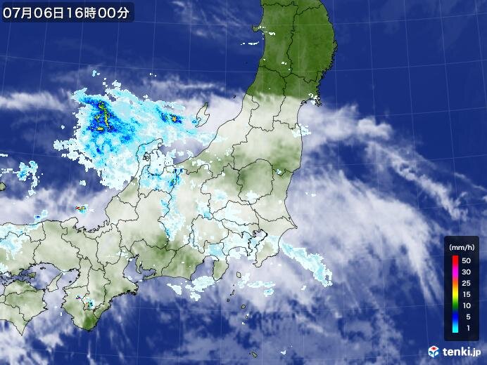 東北南部　6日夜から雨強まる　7日の通勤・通学にかけてピークに　浸水など十分注意