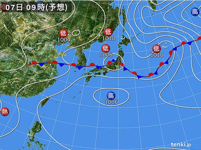 強まる雨・熱中症　注意・警戒