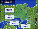 関西　雨がやんでいても、引き続き土砂災害に警戒を