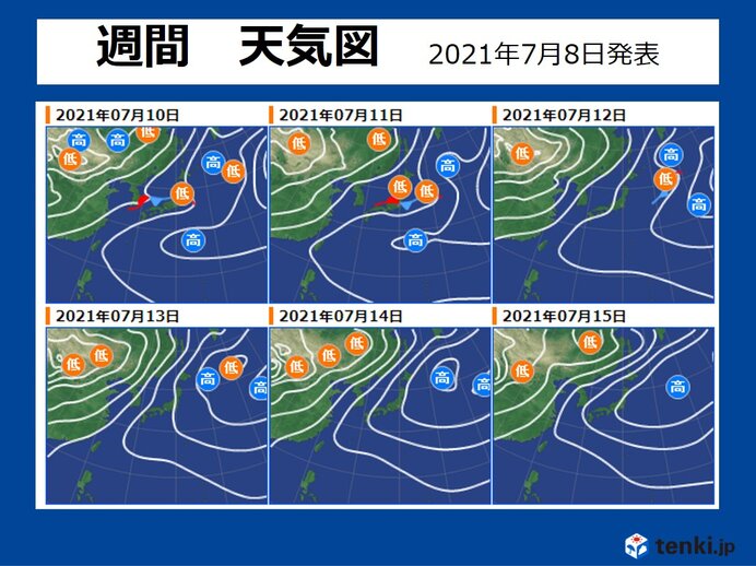 1か月予報 九州 関東甲信の梅雨明けはいつ 暑さがレベルアップ 熱中症に警戒 気象予報士 望月 圭子 21年07月08日 日本気象協会 Tenki Jp