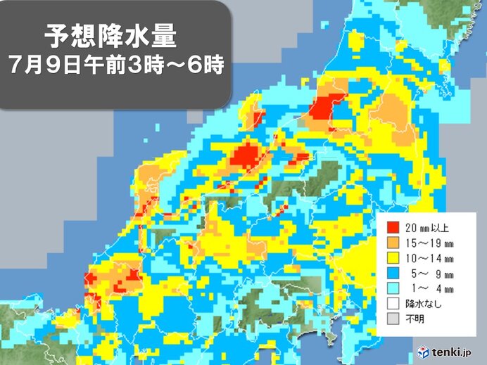北陸 あす9日は再び雨脚強まる 11日にかけて大雨の恐れ 気象予報士 今井 梢 21年07月08日 日本気象協会 Tenki Jp